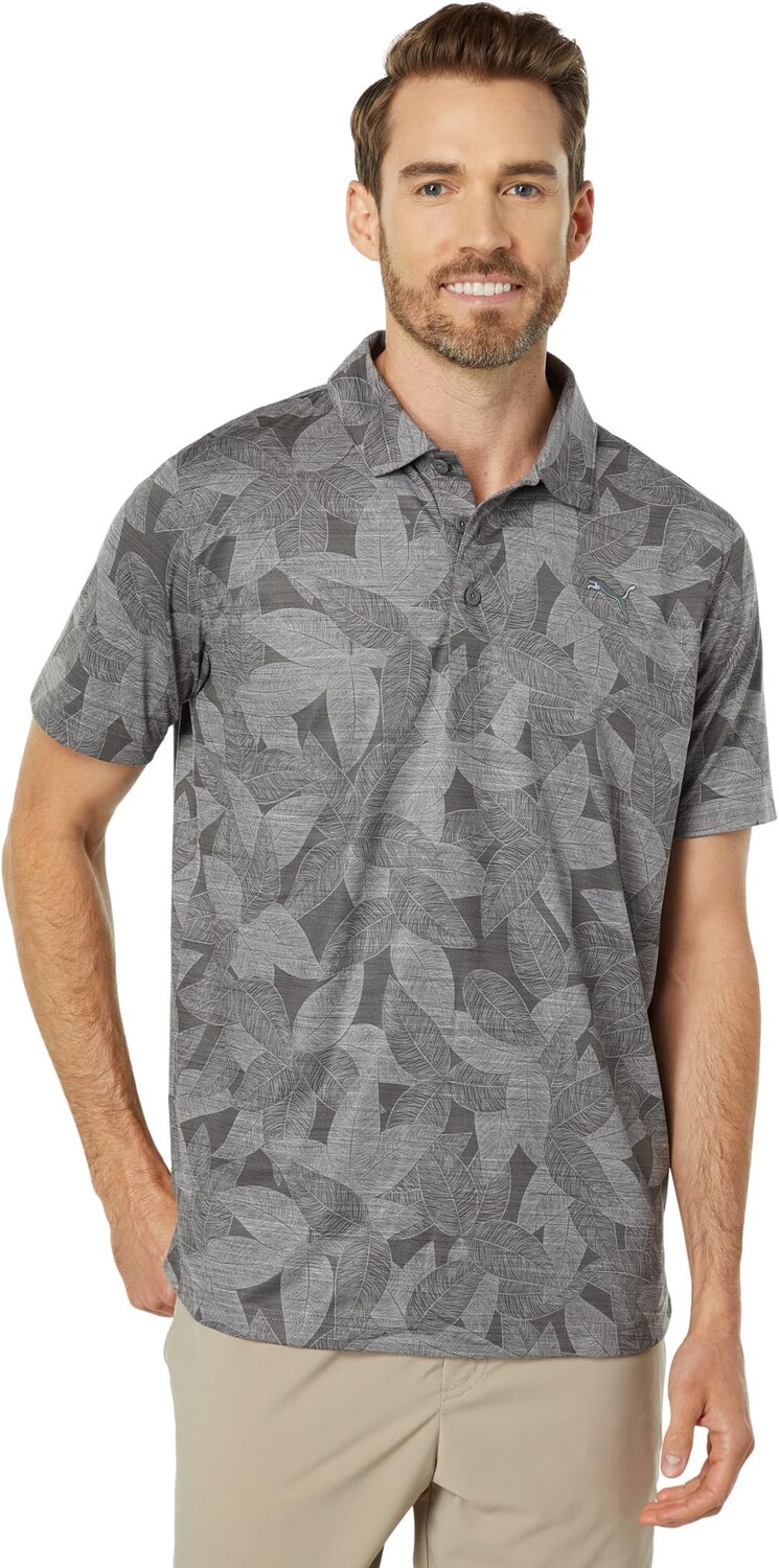 

Рубашка-поло Cloudspun Leaflet Polo PUMA, цвет Quiet Shade Heather