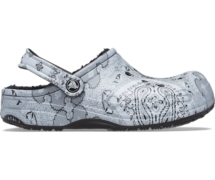 

Сабо на подкладке с принтом Baya Crocs женские, цвет Bandana