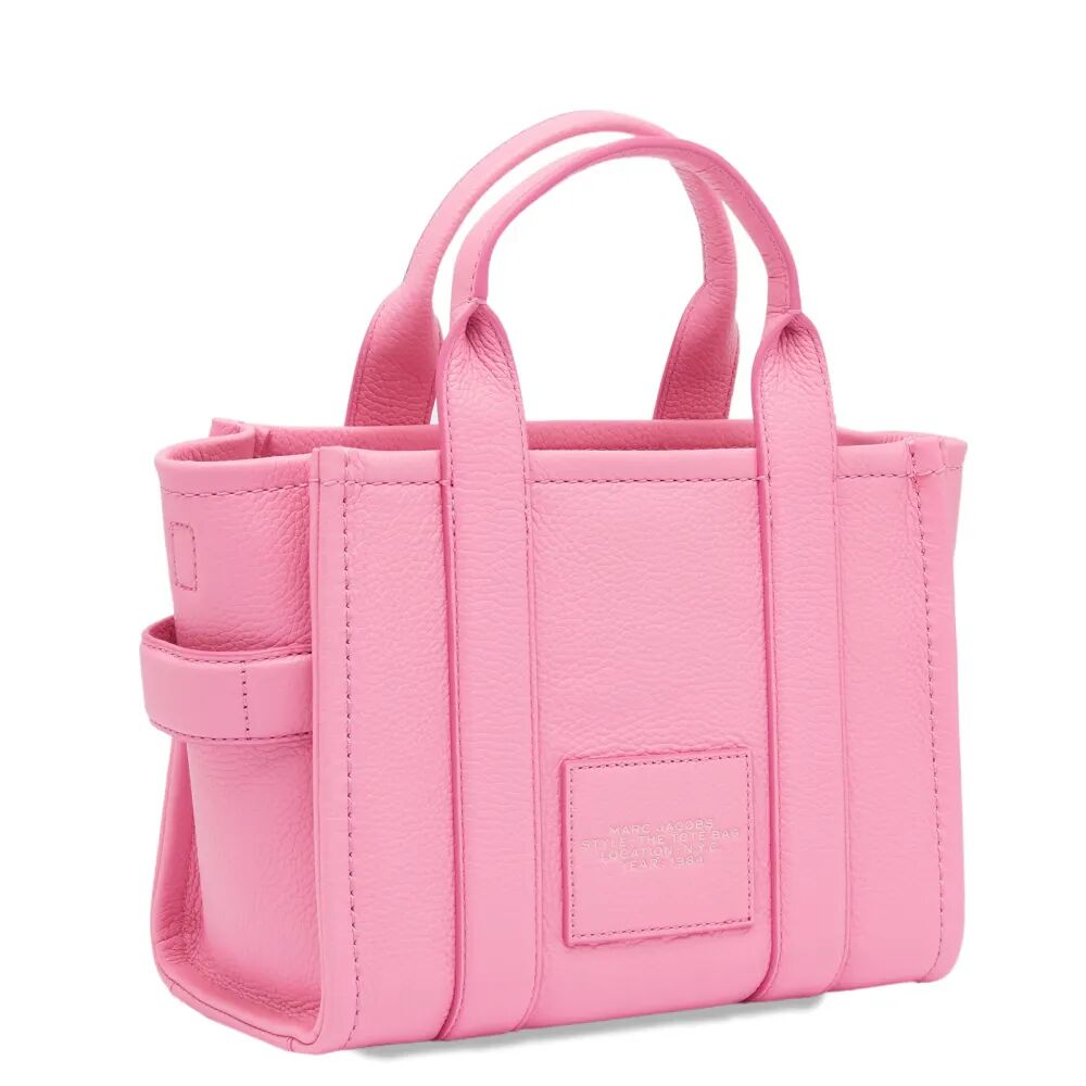 маленькая кожаная сумка тоут marc jacobs розовый Marc Jacobs Маленькая кожаная сумка-тоут, розовый