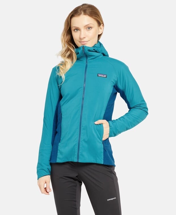 

Флисовая жилетка Patagonia, бирюзовый