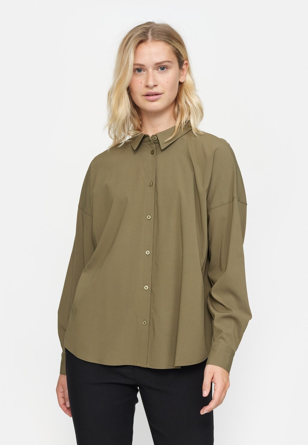 

Рубашка Soft Rebels SRFREEDOM WIDE, цвет burnt olive