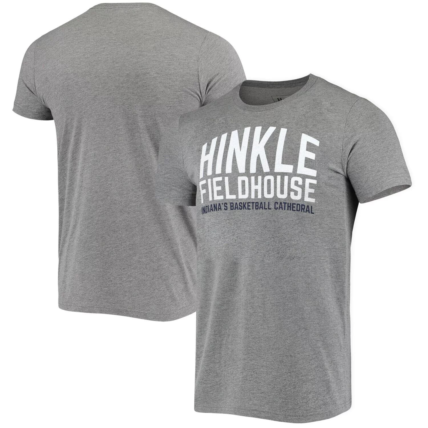 

Мужская футболка Homefield Heathered Grey Butler Bulldogs Vintage Hinkle Fieldhouse Basketball Tri-Blend футболка