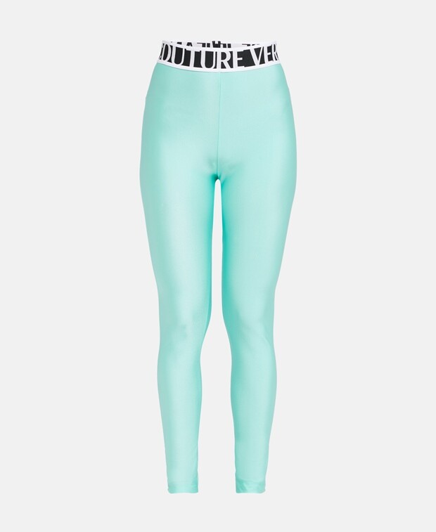 

Леггинсы Versace Jeans Couture, мятный