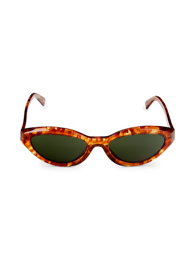 Солнцезащитные очки «кошачий глаз» Desir 54MM Alain Mikli, оранжевый