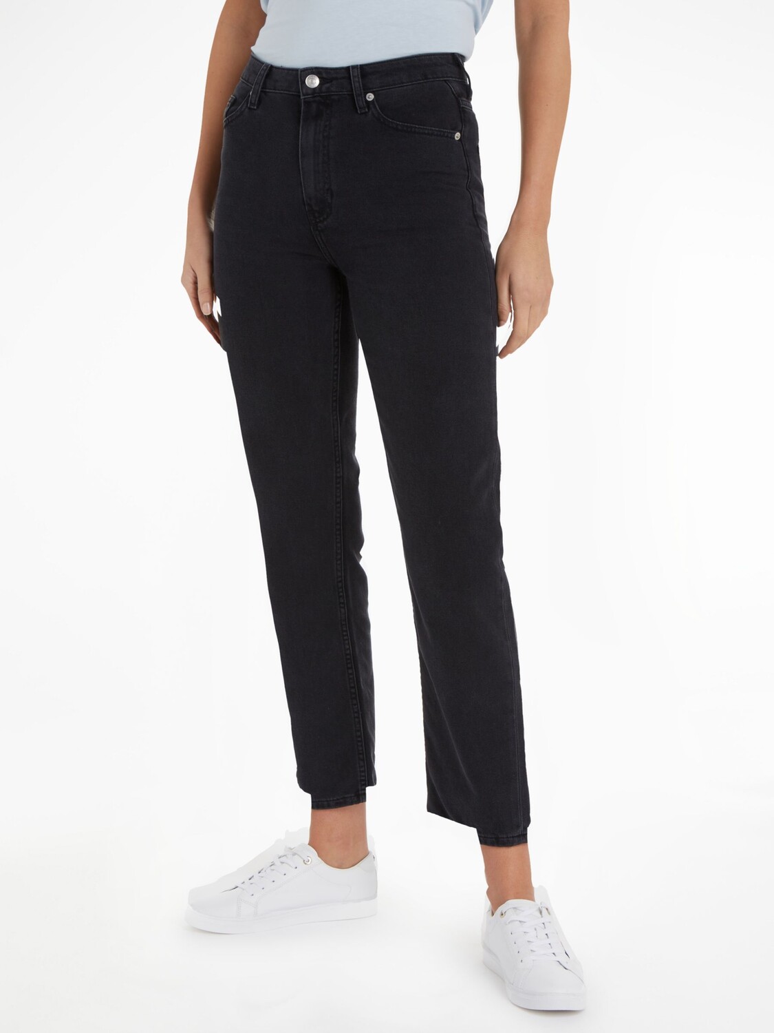 

Прямые джинсы Tommy Tommy Hilfiger, черный