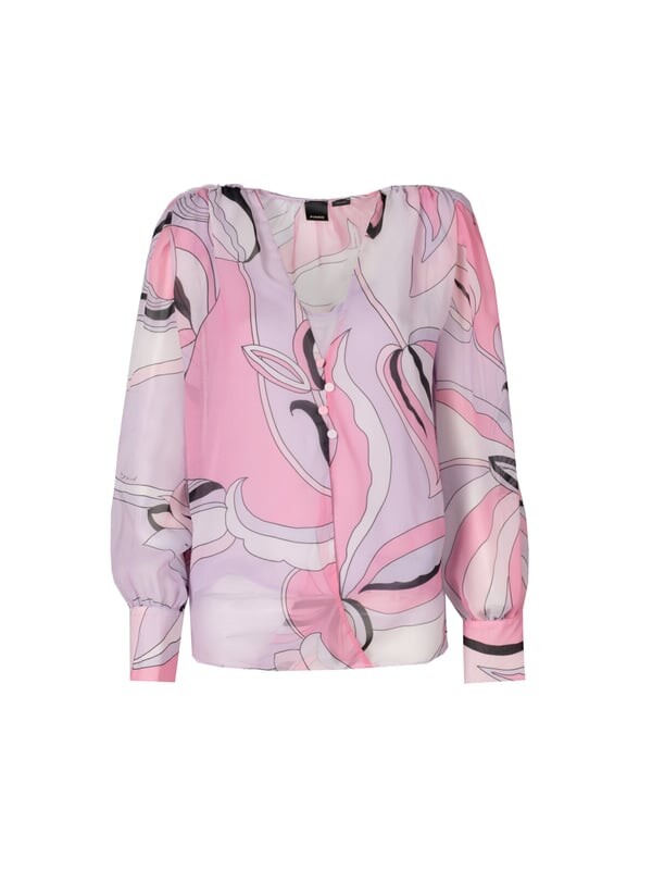 

Блузка коскин женская розовая Pinko, розовый