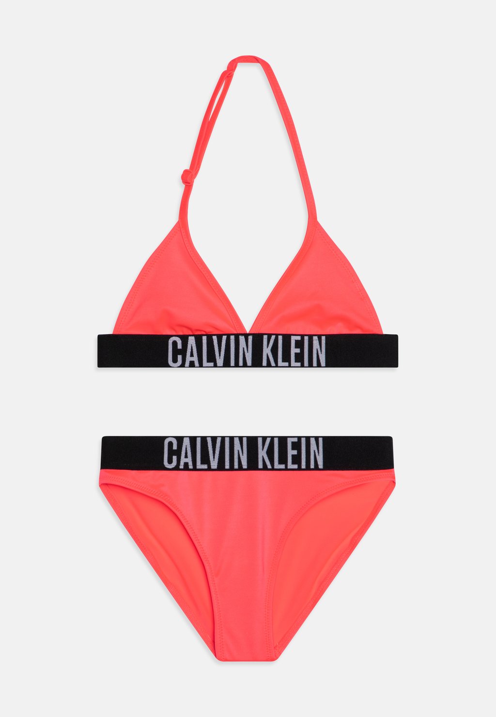 Бикини TRIANGLE Calvin Klein Swimwear, цвет signal red white signal lamp red