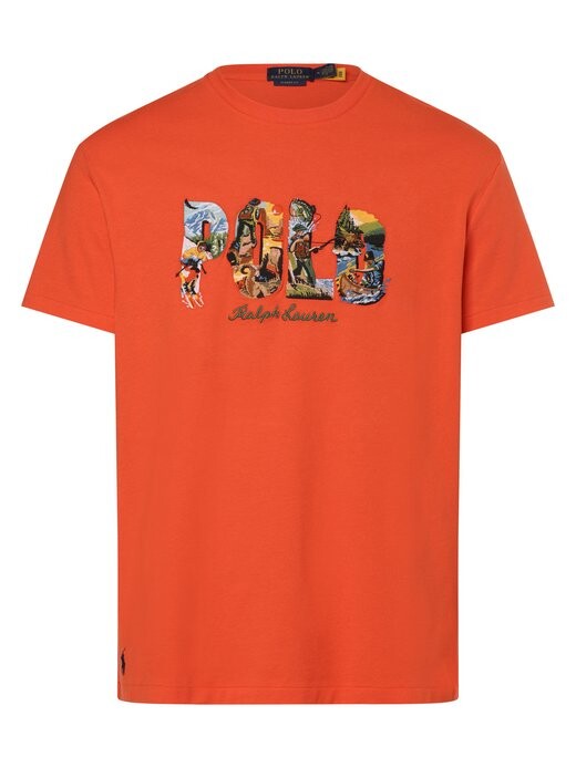 

Футболка Polo Ralph Lauren, оранжевый
