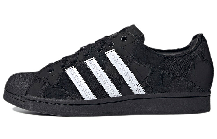 

Atmos x Adidas originals Superstar RECOUTURE Patchwork Core Черный