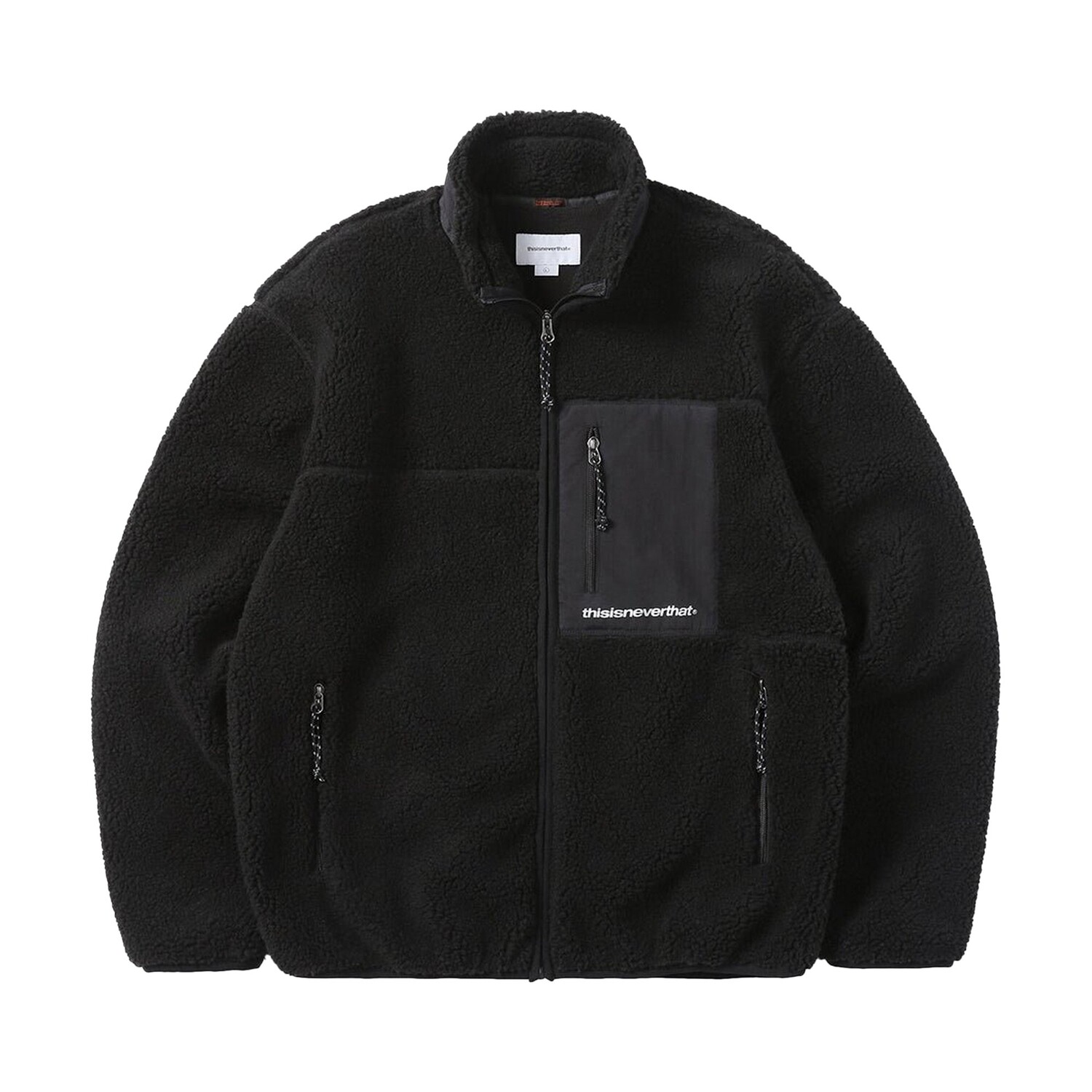 

Флисовая куртка thisisneverthat SP Sherpa, черная, Черный