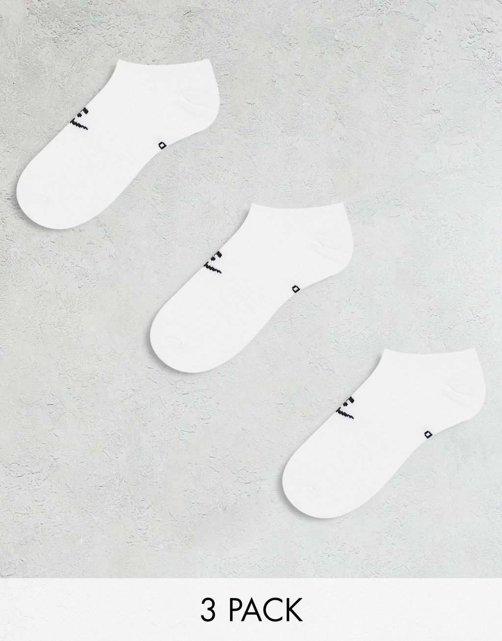 Белые носки-неявки Nike Sportswear Everyday Essential