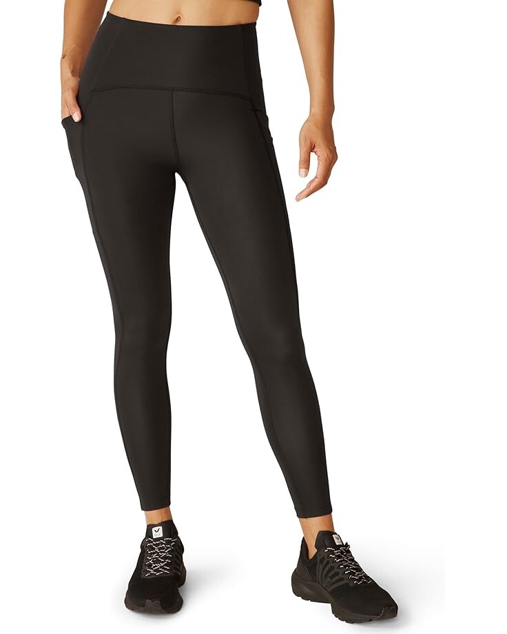 

Леггинсы Beyond Yoga Powerbeyond Strive High-Waisted Pocket Midi, черный