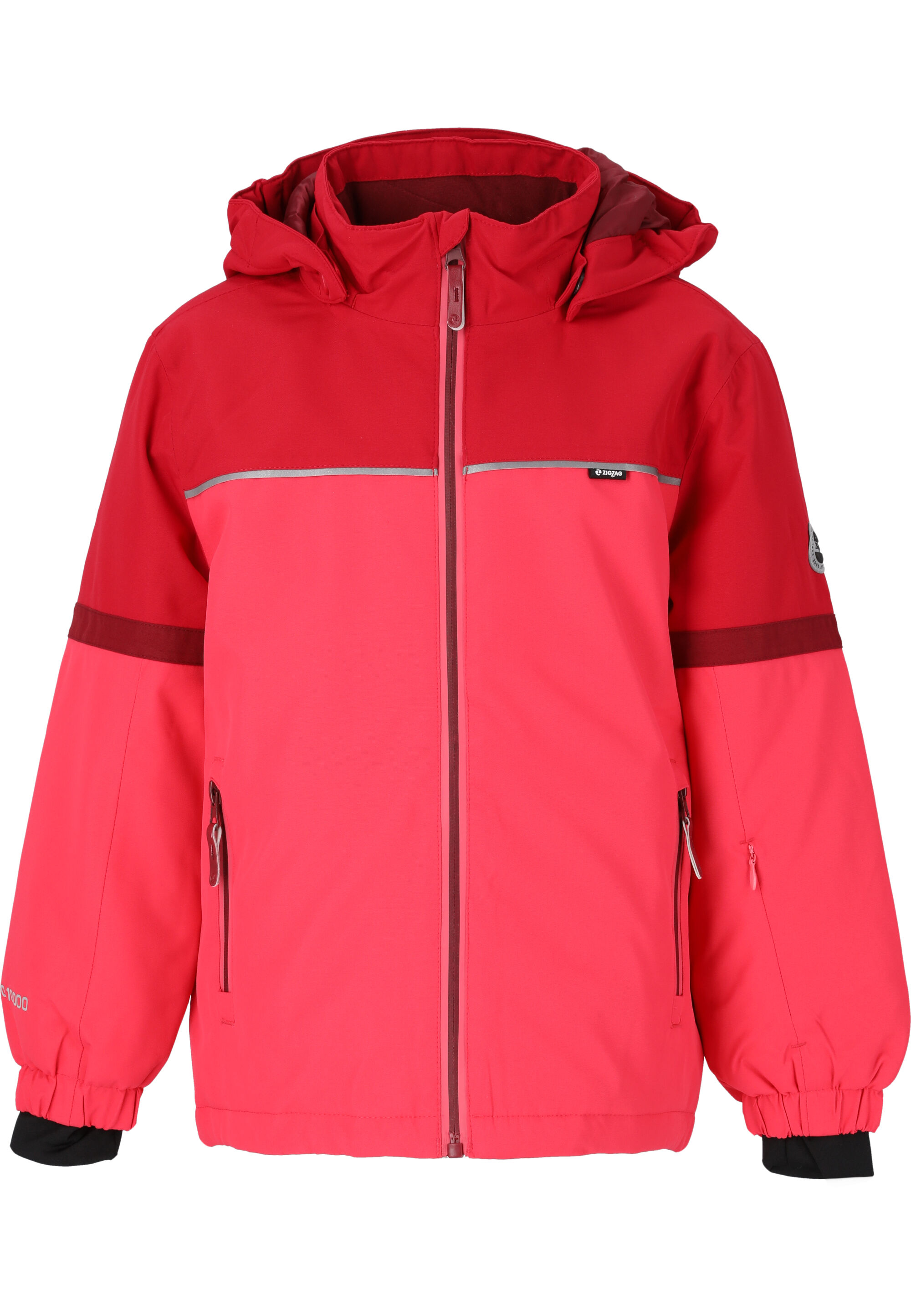 Куртка Zigzag Skijacke Parson, цвет 4041 Crimson