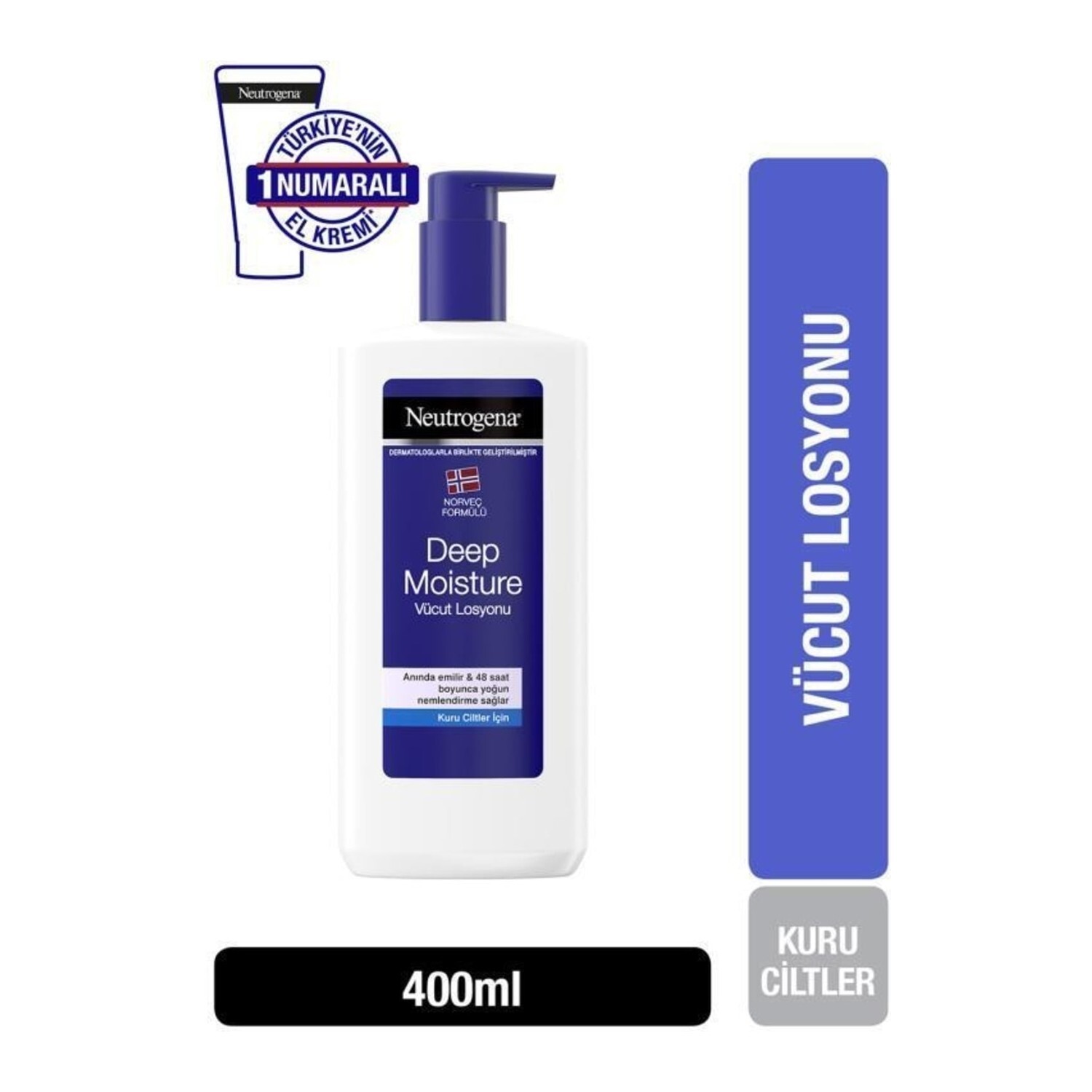 

Лосьон для тела Neutrogena Deep Moisture парфюмированный, 400 мл