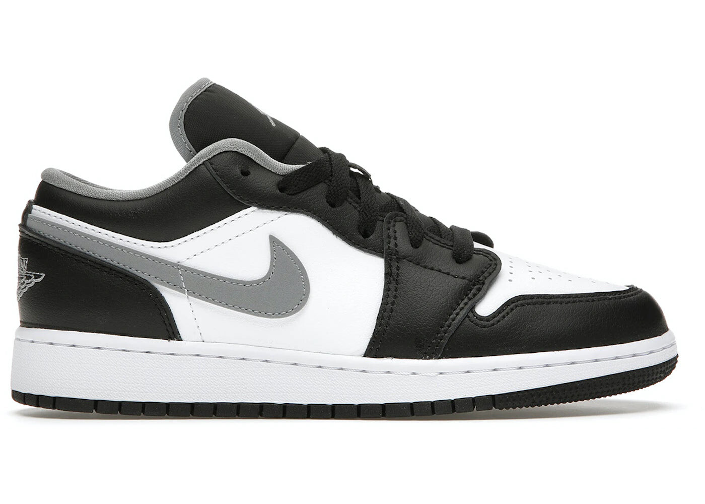 

Кроссовки Jordan 1 Low, Черный-Белый-Серый
