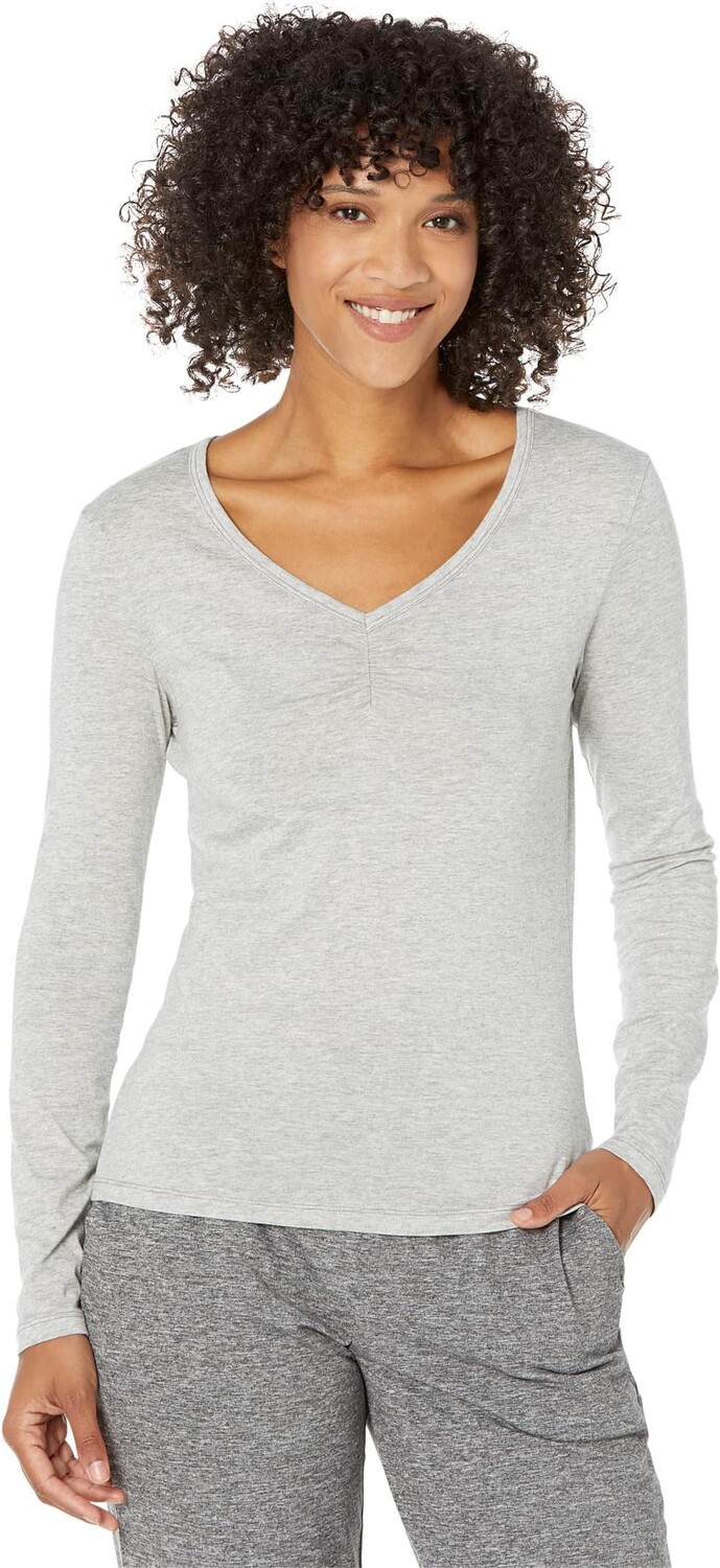 

Футболка с длинными рукавами Rose Toad&Co, цвет Heather Grey