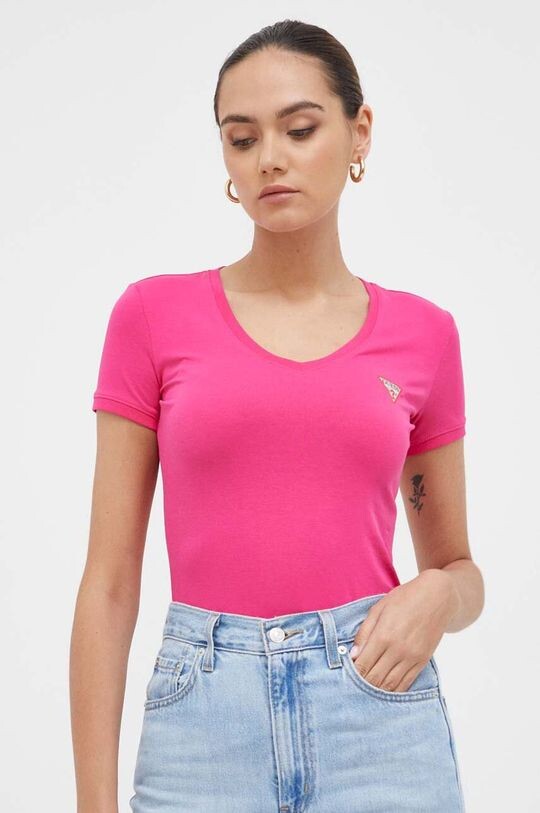 

Футболка Guess, розовый