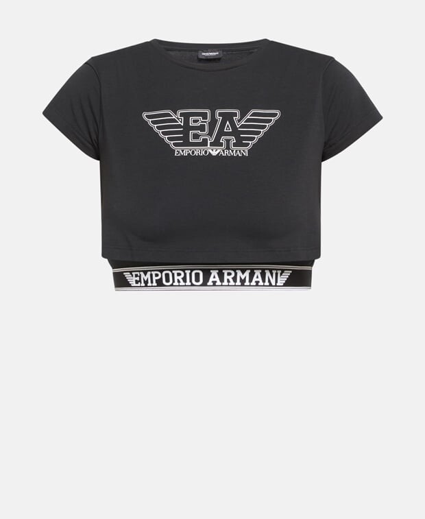 

Пижамные топы, комплект из 2 шт. Emporio Armani, черный