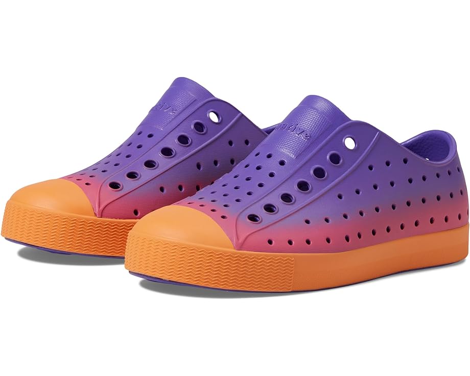 Кроссовки Native Shoes Jefferson Sugarlite Ombre, цвет Ultra Violet/Apricot Orange/Ultra Dazzle Ombre