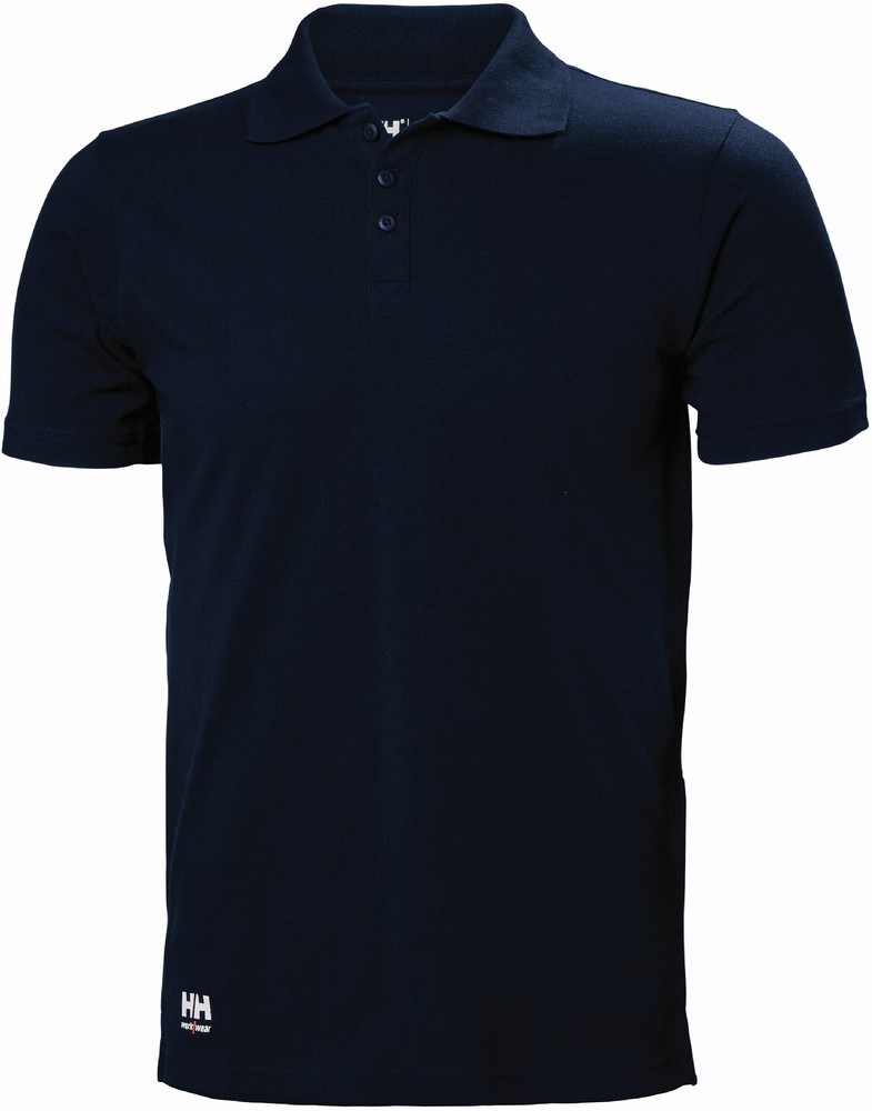 поло helly hansen polo classic polo shirt серый Поло Helly Hansen Polo Classic Polo Shirt, синий