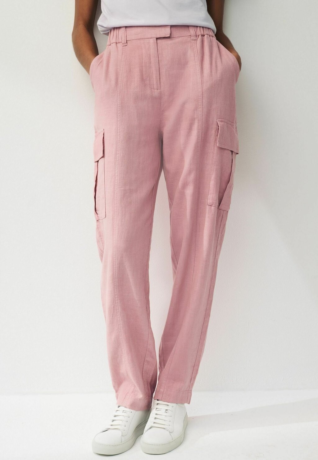 

Брюки в стиле милитари REGULAR FIT Next, розовый