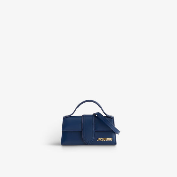 

Кожаная сумка le bambino с верхней ручкой Jacquemus, синий