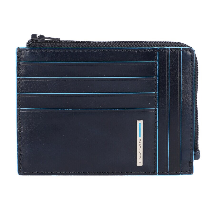 

Кошелек Piquadro Wallet Blue Square, цвет Night blue/Sky blue