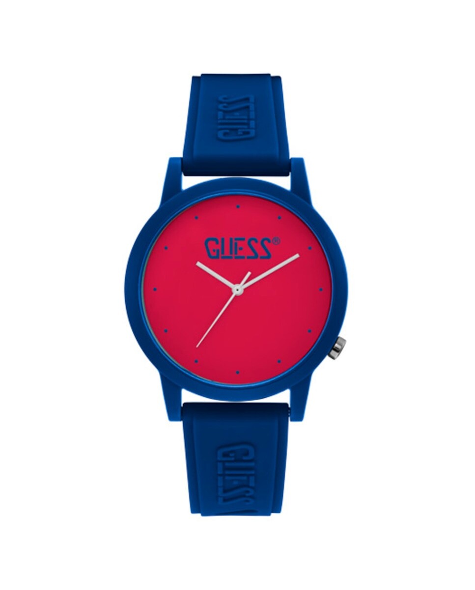 

Часы-унисекс Originals V1040M4 из силикона и синим ремешком Guess, синий