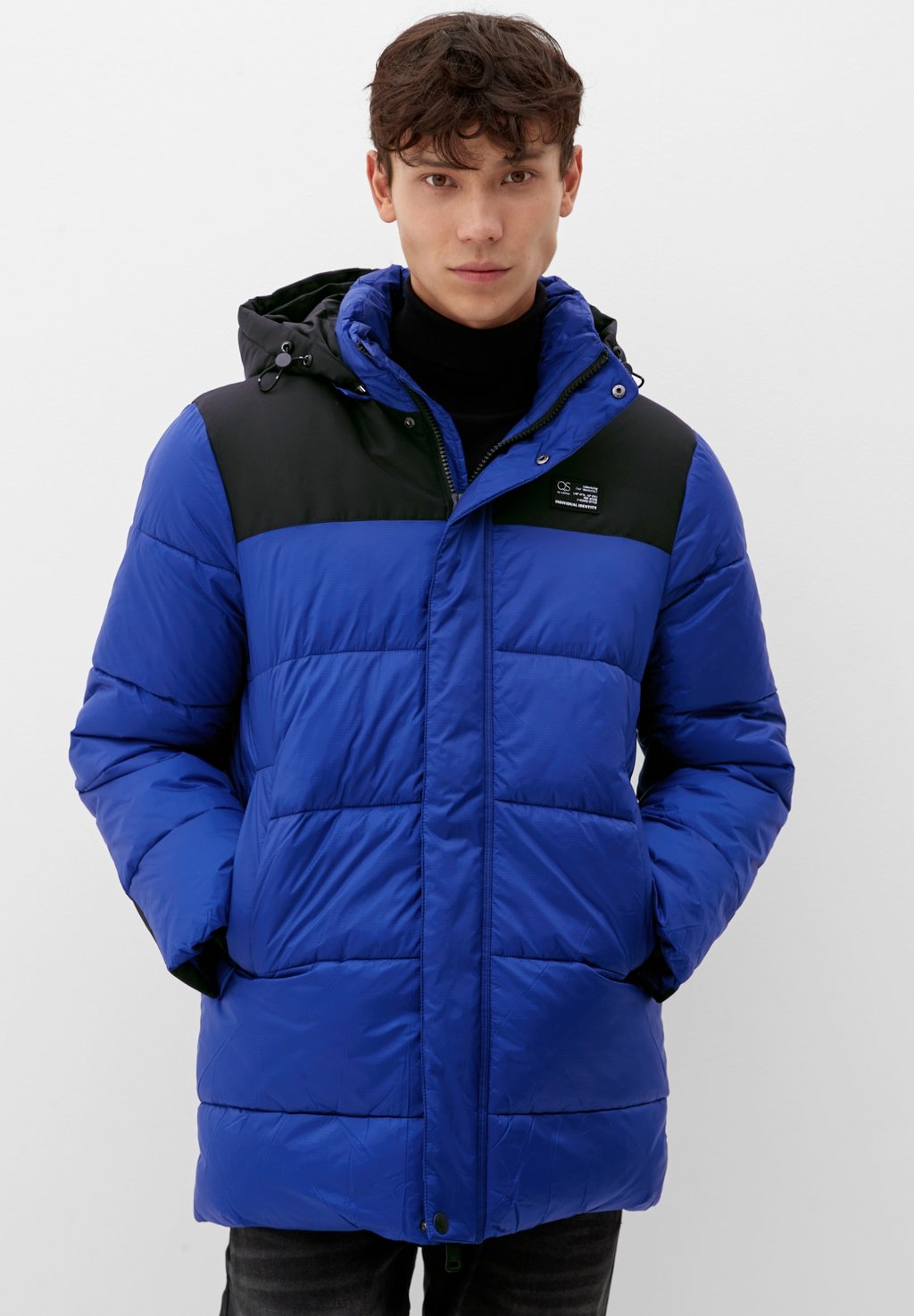 цена Зимняя куртка QS by s.Oliver, темно-синий
