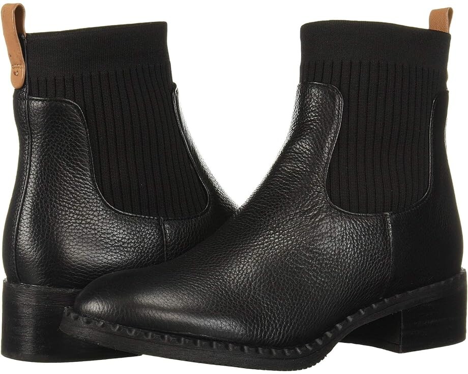 

Ботинки Gentle Souls by Kenneth Cole Best Chelsea Bootie, черная кожа