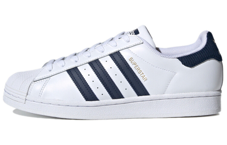

Adidas Originals Superstar Белый/Синий/Золотой