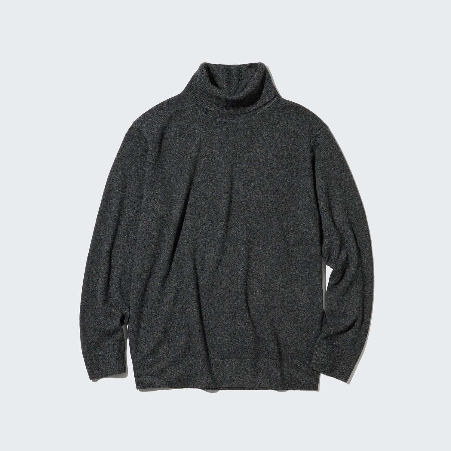 

Джемпер Uniqlo мужской из кашемира, темно-серый