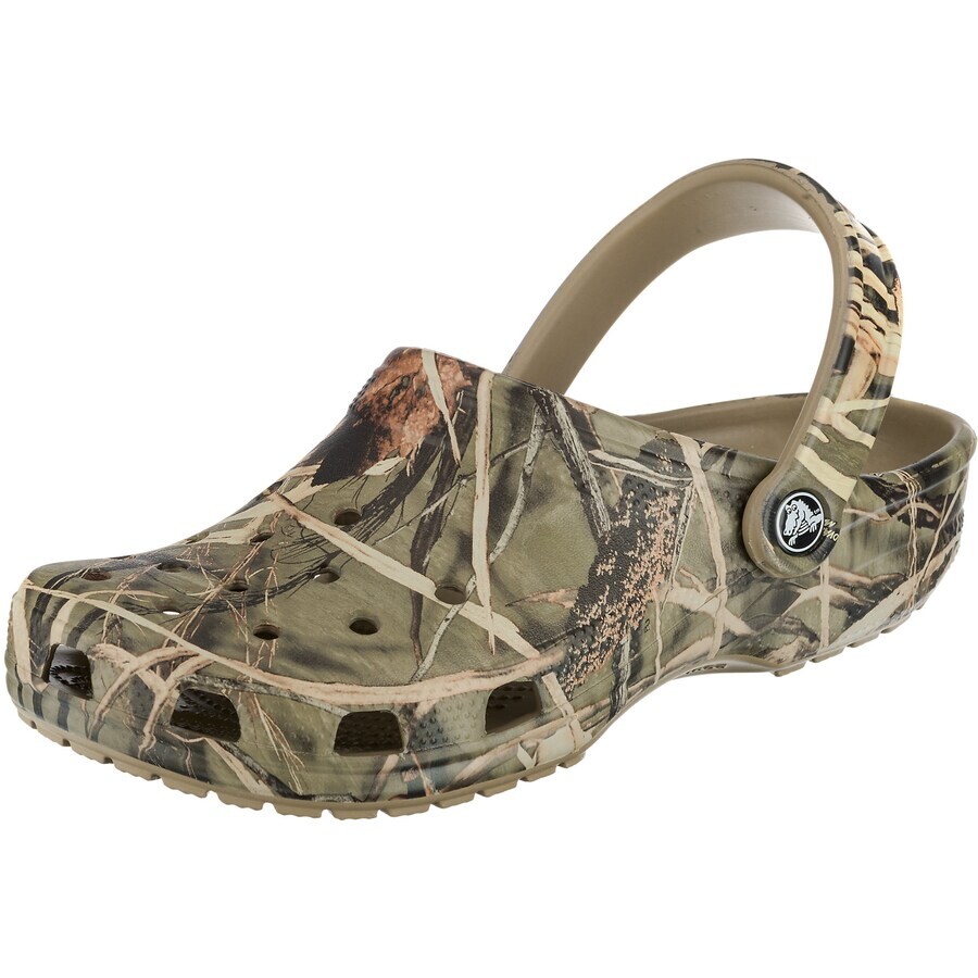 

Сабо Crocs Clogs Classic Realtree, хаки