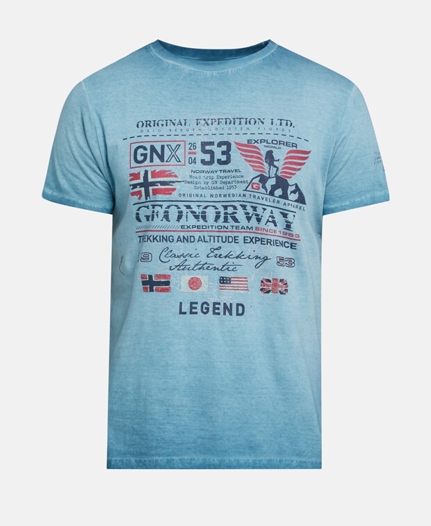 

Футболка Geographical Norway, синий