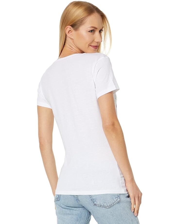

Футболка U.S. POLO ASSN. Ny Skyline Scoop Tee, белый