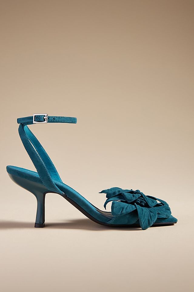 

Джеффри Кэмпбелл Essence Kitten Heels, бирюзовый
