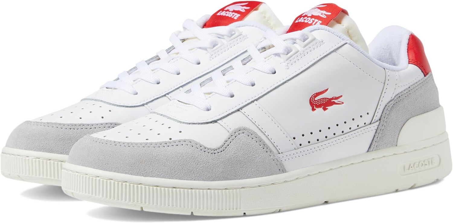 

Кроссовки T-Clip 223 5 SMA Lacoste, белый/красный
