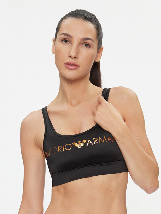 

Верхний бюстгальтер Emporio Armani Underwear, черный