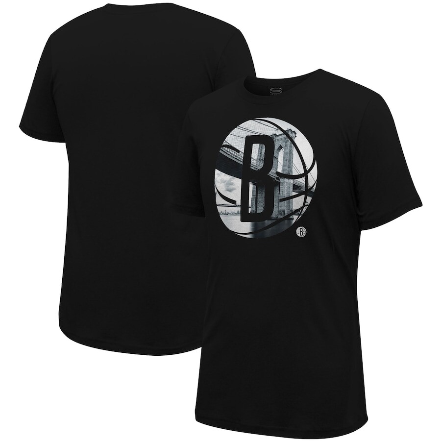 

Футболка с коротким рукавом Stadium Essentials Brooklyn Nets, черный
