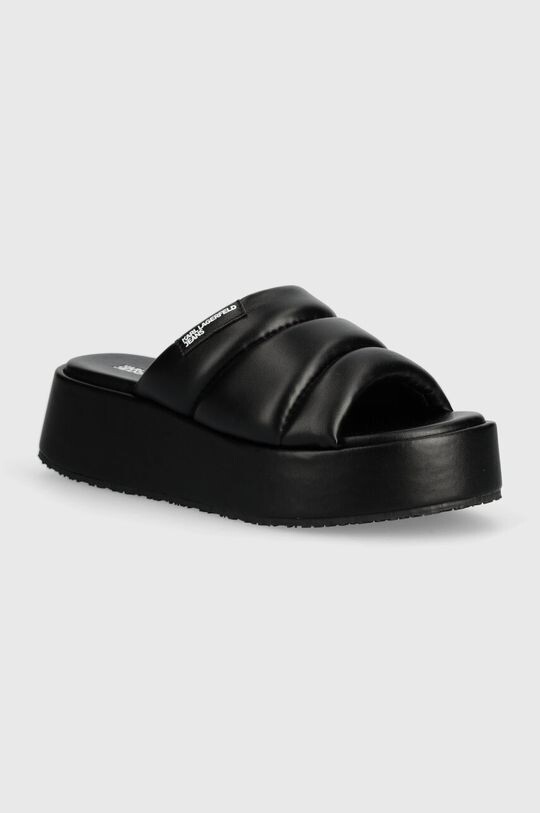 

Шлепанцы KLJ WEDGE Karl Lagerfeld Jeans, черный