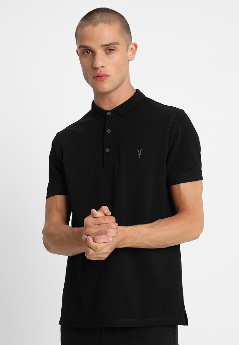 Рубашка-поло REFORM AllSaints, цвет black