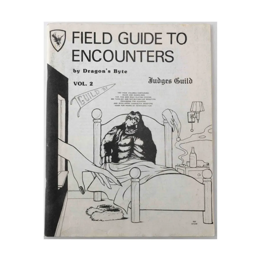 

Field Guide to Encounters #2, Dungeons & Dragons Fantasy Supplements - Assorted (Judges Guild), мягкая обложка