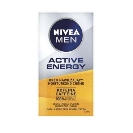 

Мужской увлажняющий крем для лица Active Energy 50 мл M, Nivea