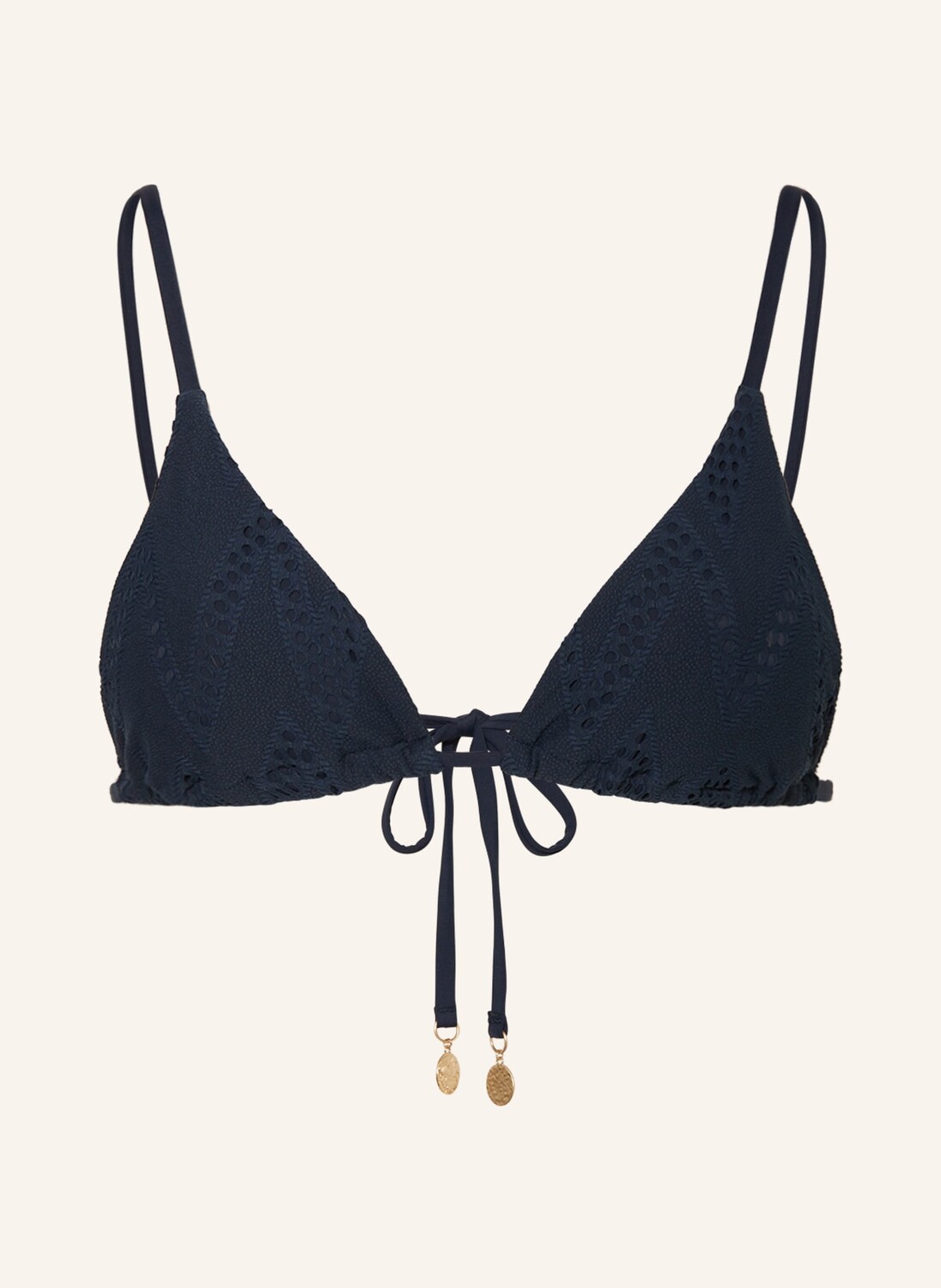 

Топ бикини SEAFOLLY Triangel CHIARA, темно-синий