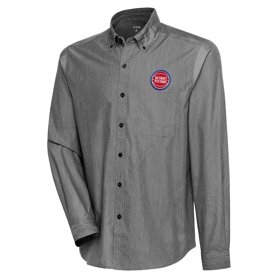 

Рубашка Antigua Detroit Pistons, черный