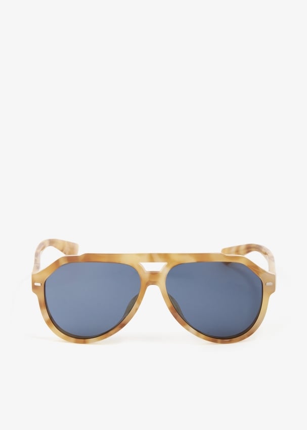 Солнцезащитные очки Dolce&Gabbana Lusso Sartoriale, желтый