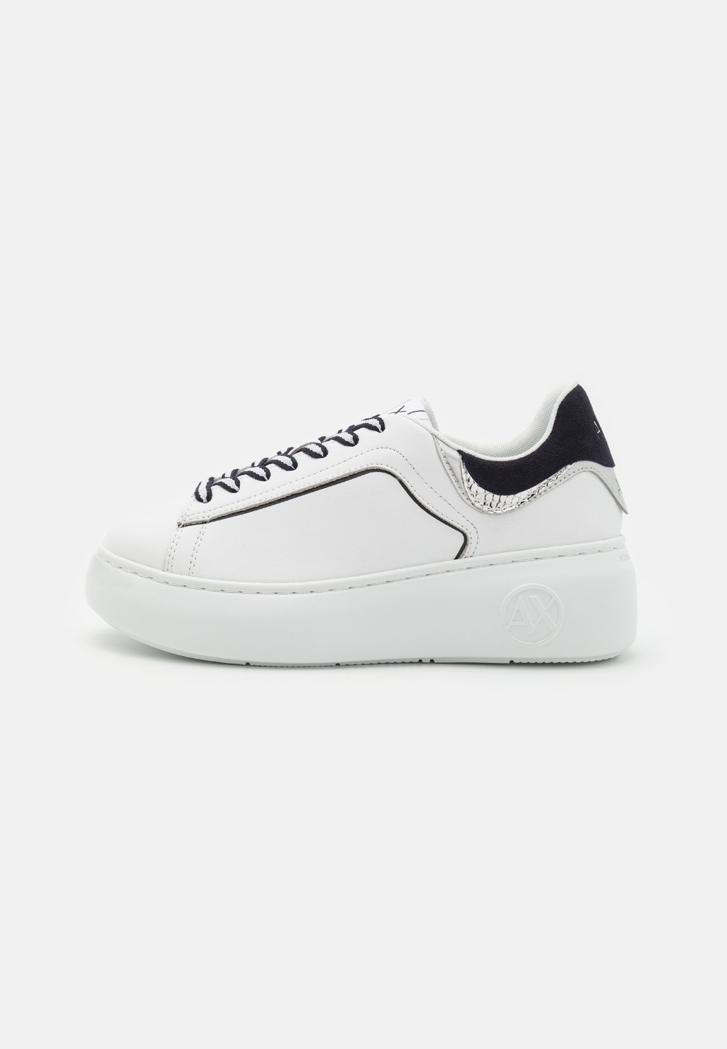 Кроссовки Armani Exchange, цвет optical white кроссовки armani exchange lace up black optical white gold