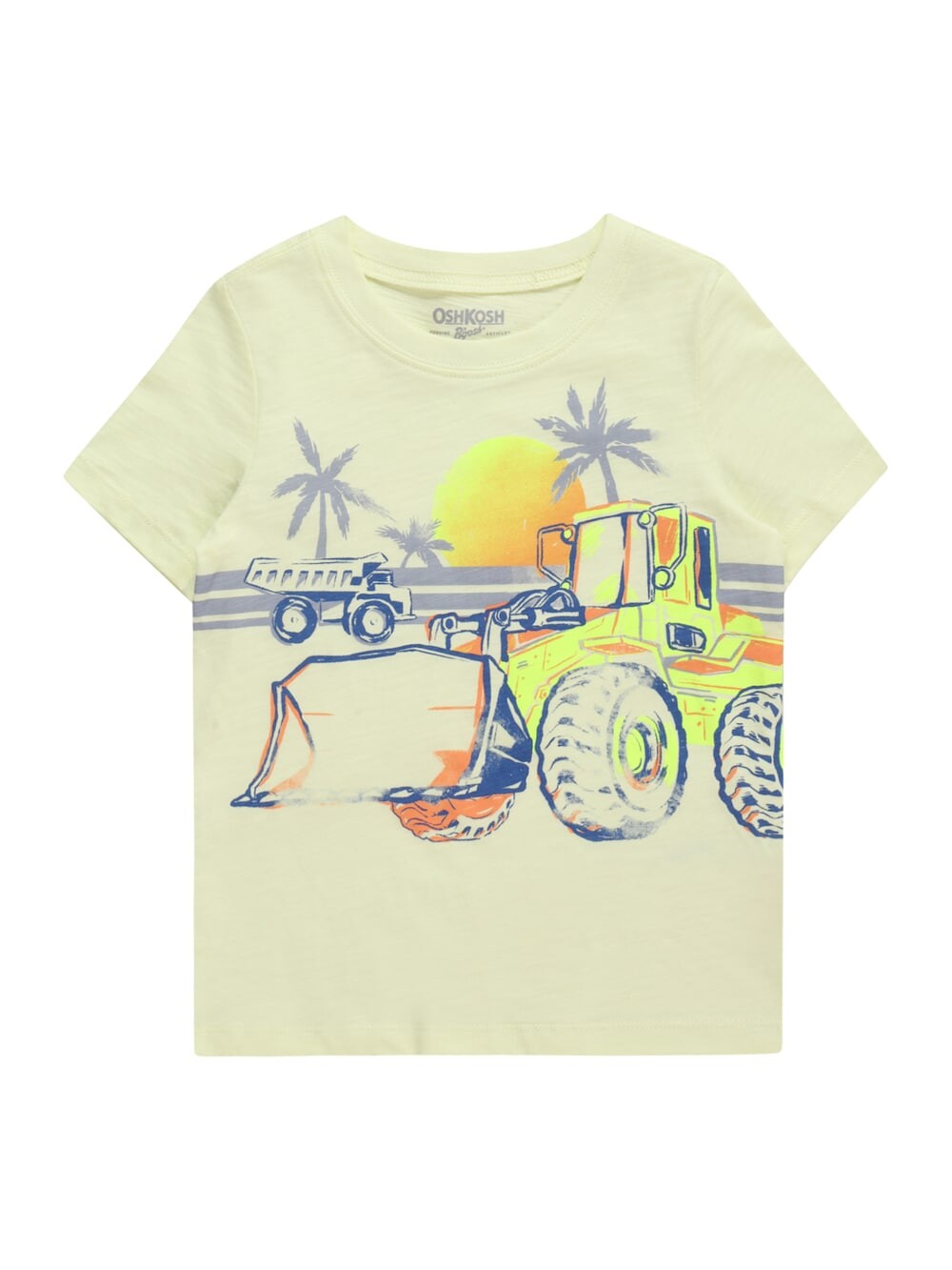 

Футболка OshKosh, лайм/пастельно-желтый