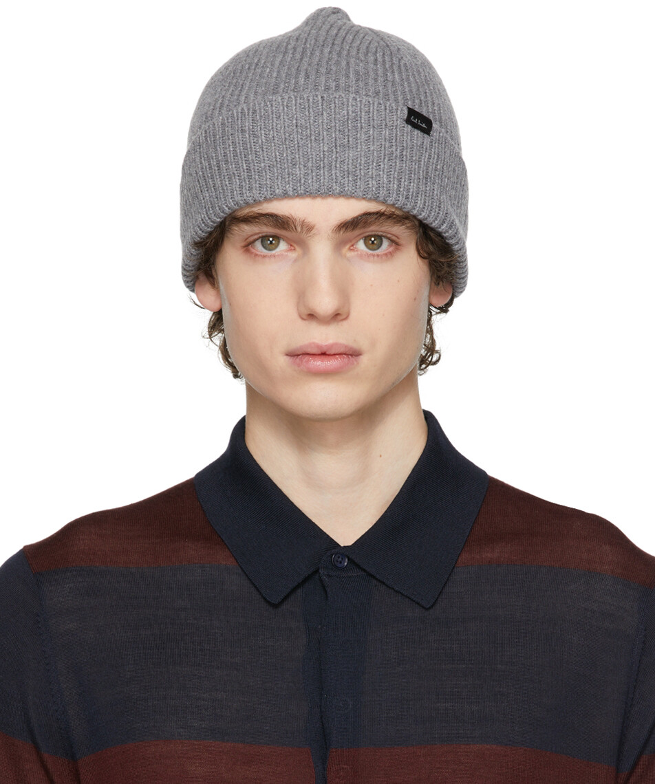 

Серая кашемировая шапка Paul Smith