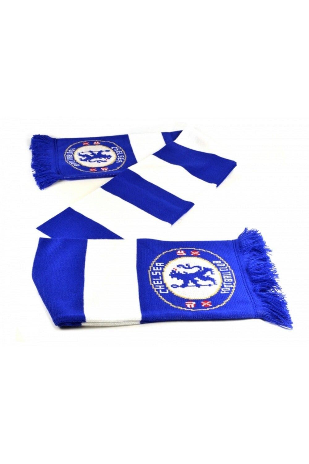 

Официальный футбольный жаккардовый шарф Chelsea FC, синий